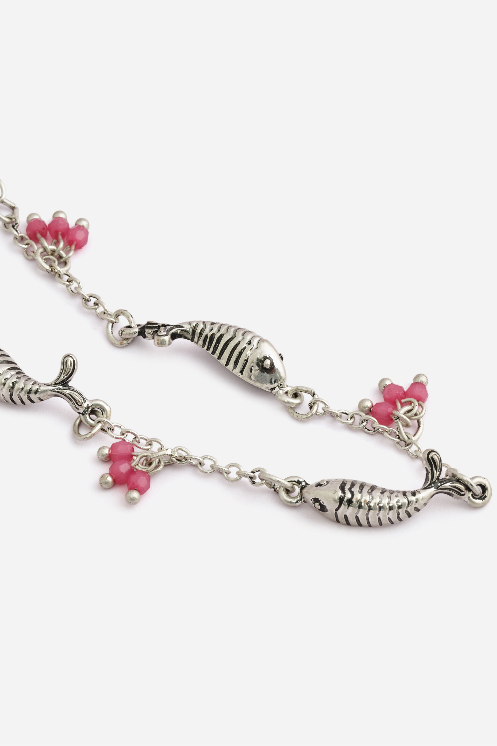 Floating Fish Charm Anklet, , image 2